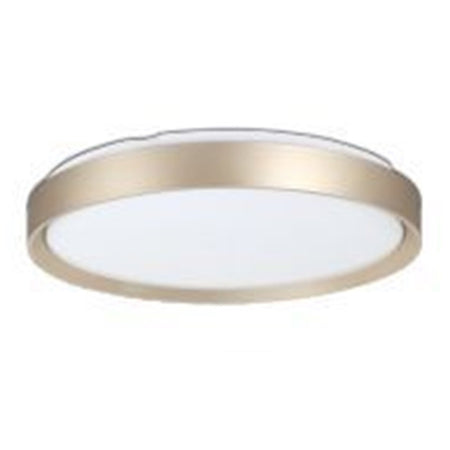 Plafoniera Led Da Soffitto Circolare 45w Anello Oro Bianco Luce Fredda 6500k 91454