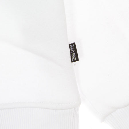 DOLLY NOIRE Felpa Girocollo Uomo Logo Maioliche Crewneck White da uomo