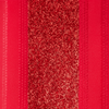 Nastro per decorazioni natalizie rosso con motivi decorativi da 270 cm