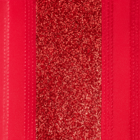 Nastro per decorazioni natalizie rosso con motivi decorativi da 270 cm