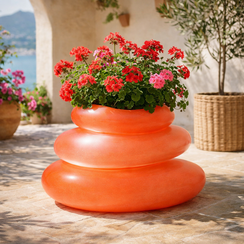 Lampada luminosa Eden Bright rotonda decorazione con led per esterno Made in Italy