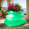 Lampada luminosa Eden Bright rotonda decorazione con led per esterno Made in Italy