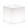 Vaso luminoso Cube per decorazione esterno e giardino Made in Italy