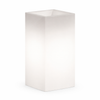 Vaso luminoso Cube per decorazione esterno e giardino Made in Italy
