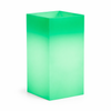 Vaso luminoso Cube per decorazione esterno e giardino Made in Italy
