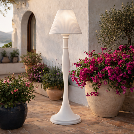 Lampada Eva luminosa per interno ed esterno "Made in Italy" da h 180 cm