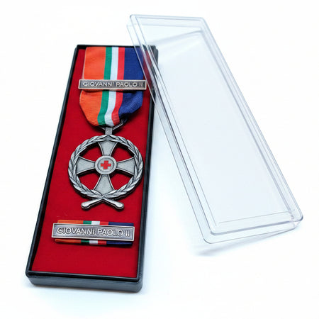 Medaglia Commemorativa Croce Rossa ABRUZZO UMBRIA MARCHE UCRAINA PAPA ecc