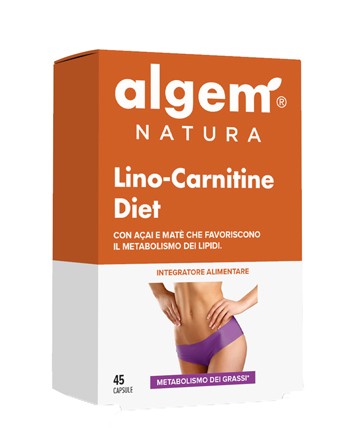 Lino Carnitine Diet integratore alimentare 45 capsule Algem Natura