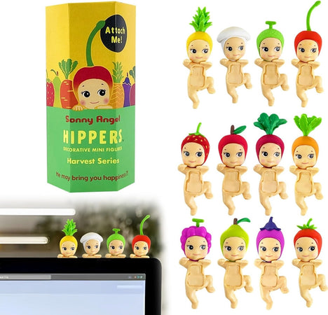 Sonny Angels Series Mini Figure Anime Ornamenti Telefono Scrivania Computer Con Adesivo