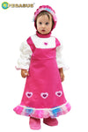 COSTUME CARNEVALE PICCOLA CUORICINA BIMBA DA 13 A 36 MESI - PEGASUS 2027