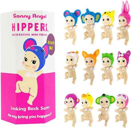 Sonny Angels Series Mini Figure Anime Ornamenti Telefono Scrivania Computer Con Adesivo