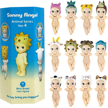 Sonny Angels Series Mini Figure Anime Ornamenti Telefono Scrivania Computer Con Adesivo