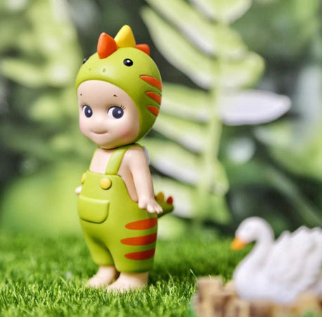 Sonny Angels Series Mini Figure Anime Ornamenti Telefono Scrivania Computer Con Adesivo