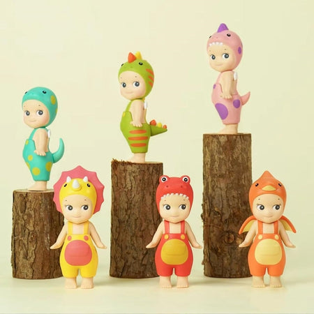 Sonny Angels Series Mini Figure Anime Ornamenti Telefono Scrivania Computer Con Adesivo