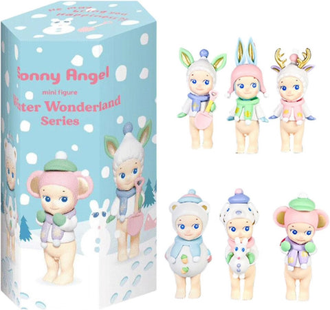 Sonny Angels Series Mini Figure Anime Ornamenti Telefono Scrivania Computer Con Adesivo