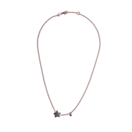 Alisei Collana Pendente Stella Tanzanite rosè