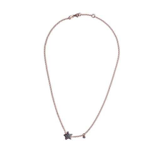 Alisei Collana Pendente Stella Tanzanite rosè