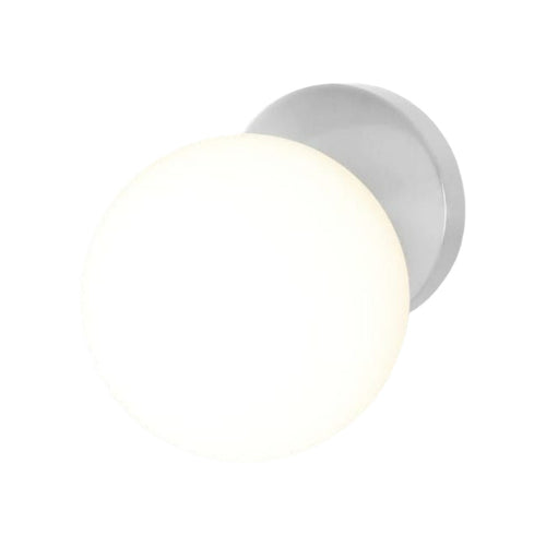 Applique Lampada Da Parete Con Sfera Attacco E27 15cm Design Moderno Semplice 10557