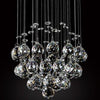 Lampadario Con Cristalli Goccia Da Soffitto Lampada Gu10 Pendente Sospensione 90620