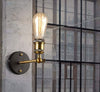 Applique Da Parete Lampada Vintage Industriale Luce Regolabile Portalampada E27 13868