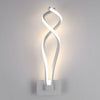 Applique Led Da Parete 18w Moderna Intrecciato Bianco Lampada Luce Naturale 00107