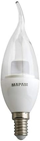 Lampadina Led E14 Candela Trasparente 5watt Luce Naturale 4500k Alta Qualità 00425
