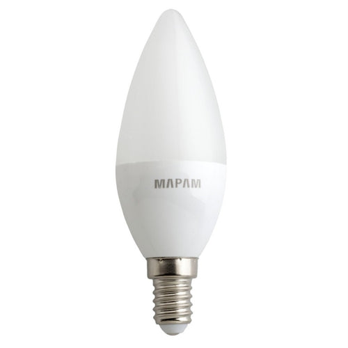 Lampadina Led Oliva Opaco Attacco E14 3 Watt Luce Calda 3000k Alta Qualità 00494