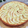 Crostata alle mele con gelatina all'albicocca