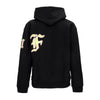 HUF Felpa Cappuccio Uomo Fly Die Po Hoodie Black da uomo
