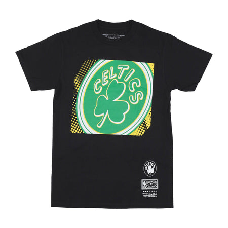 MITCHELL &amp; NESS Maglietta Uomo Nba Big Face 7.0 Tee Boscel Black da uomo