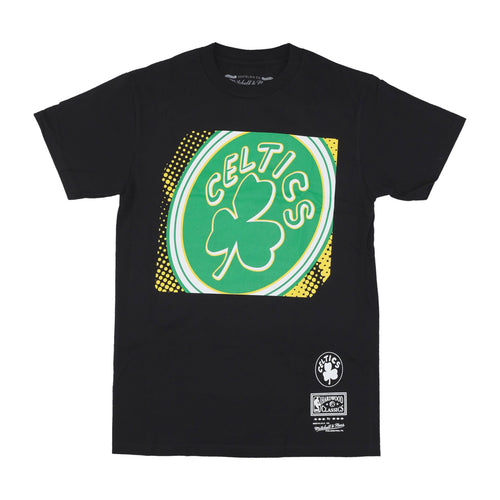 MITCHELL & NESS Maglietta Uomo Nba Big Face 7.0 Tee Boscel Black da uomo
