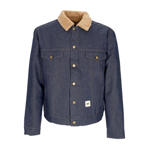 CATERPILLAR Jeans Uomo Denim Tracker Jacket Raw Unwashed da uomo