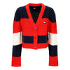 Tommy Hilfiger Cardigan Donna Colorblock Cardigan Dark Night Navy/stripe da donna