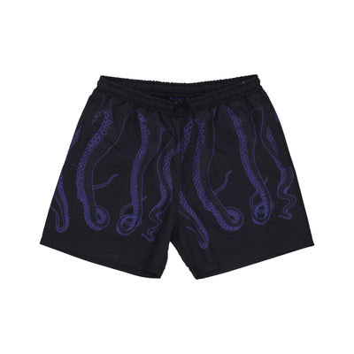 OCTOPUS Costume Pantaloncino Uomo Outline Swimtrunk Purple/black da uomo