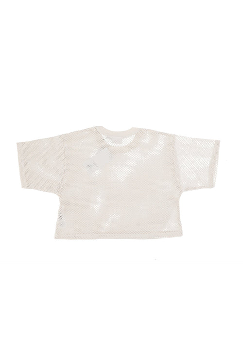 OBEY Maglietta Donna W Alex Mesh Top Tee Unbleached da donna