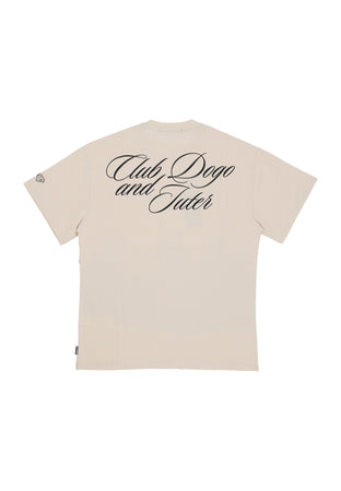IUTER Maglietta Uomo Skyline Tee X Club Dogo Dusty White da uomo