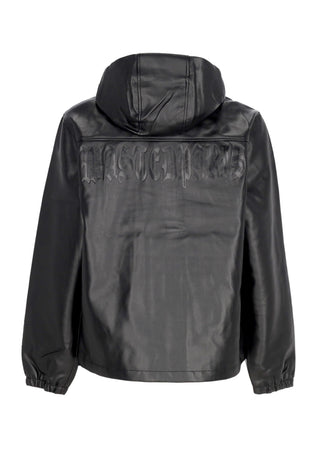 WASTED PARIS Giubbotto Uomo Kingdom Faux Leather Jacket Black da uomo