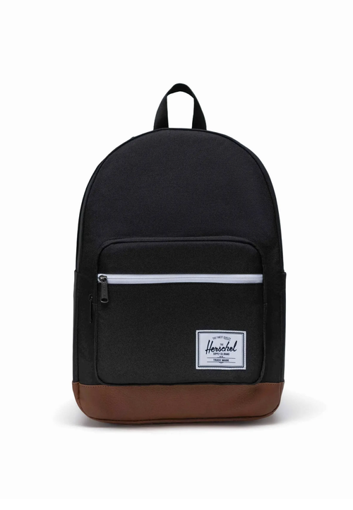 HERSCHEL Zaino Unisex Pop Quiz Backpack Black/tan da uomo
