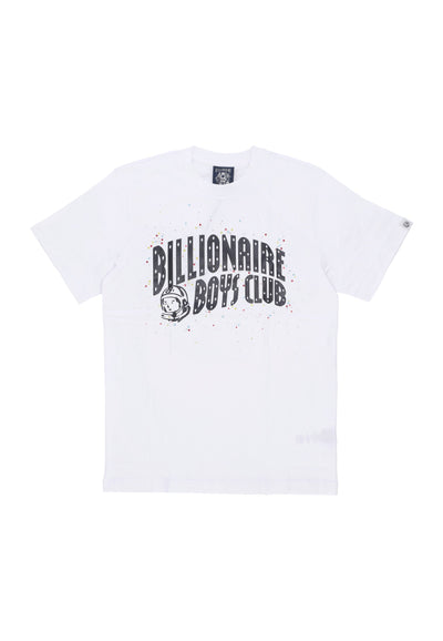 BILLIONAIRE BOYS CLUB Maglietta Uomo Embellished Arch Logo T-shirt White da uomo