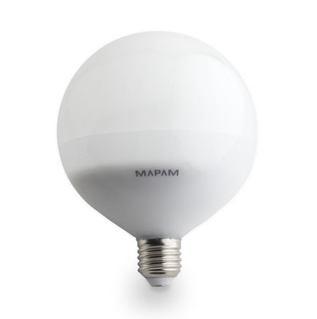 Lampadina Led E27 Globo G120 20w Attacco Grande Sfera Palla Luce Calda 3000k 00463