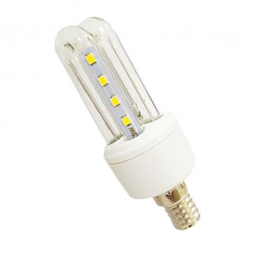 Lampadina Led E14 3w 2u Jn03 Luce Tubolare Tubo Lineare Luce Fredda 6500k 285lm 87118