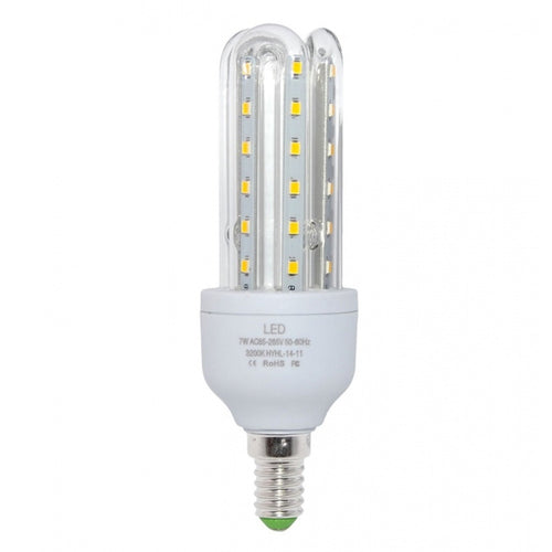 Lampadina Led E14 7w 3u Jn09 Luce Tubolare Tubo Lineare Luce Fredda 6500k 665lm 87170
