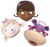 6 MASCHERE IN CARTA TEMA DOTTORESSA PELUCHE