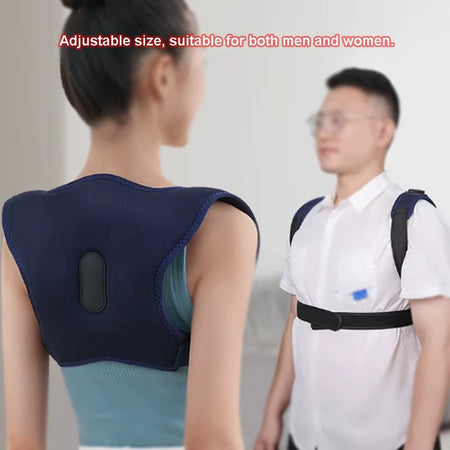 Massaggiatore Wireless Riscaldante Per Schiena Spalle 3 Livelli Sollievo Dolore