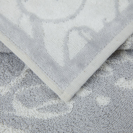 Philipp Plein Telo Bagno Script Moderno in Spugna