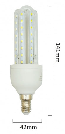Lampadina Led E14 12w 3u Jn13 Luce Tubolare Tubo Lineare Luce Calda 3000k 1140lm 87217