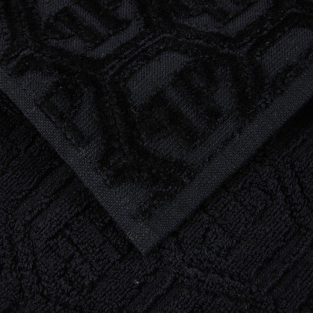 Philipp Plein Telo Bagno Hexagon Moderno in Spugna