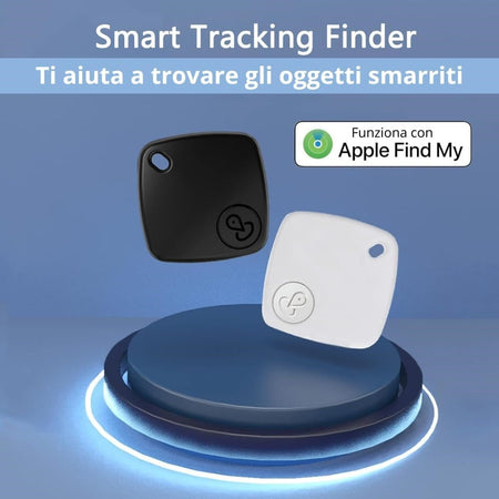 Air Tracker Tag 2pz Smart Tag Localizzatore Allarme Sonoro 100db Batteria Key Finder