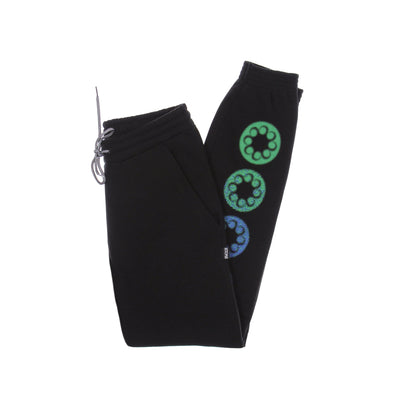 OCTOPUS Pantalone Tuta Felpato Uomo Blurred Sweatpant Black da uomo