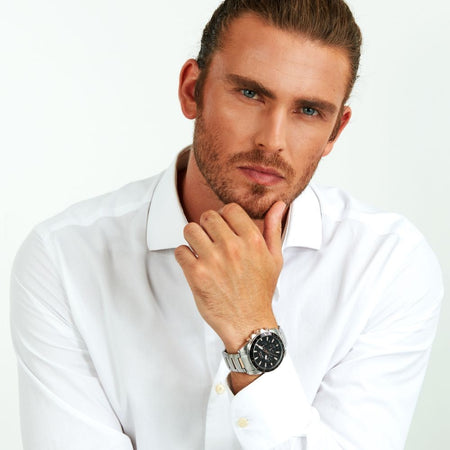 Sector 450 – Orologio Uomo Cronografo Acciaio Nero (R3273776007)